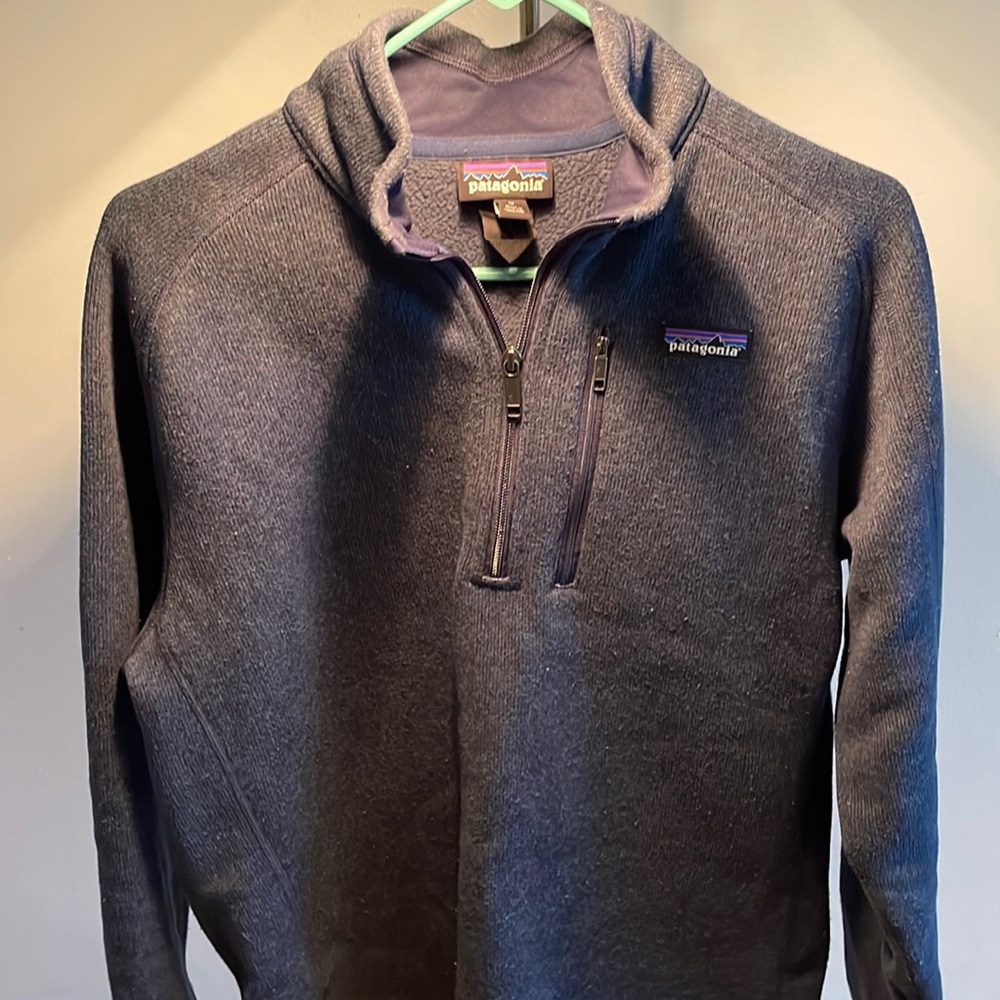 Blue Patagonia Quarter Zip Medium